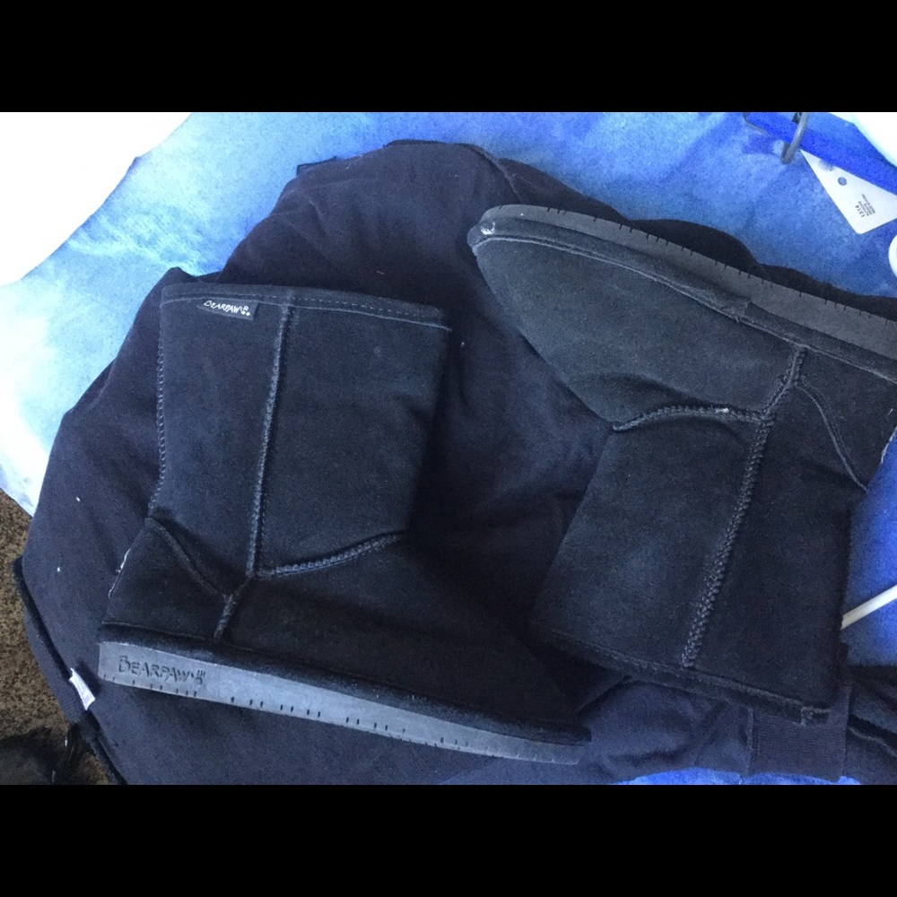BearPaw Black Boots
